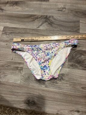 Victoria's Secret Pastel Floral Bikini Bottoms